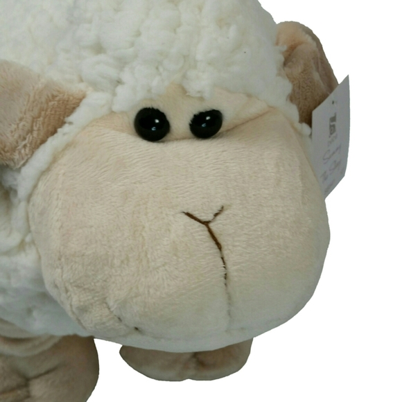 bebe Sammy The Sheep Plush Pillow Stuffed Animal - Picture 4 of 6